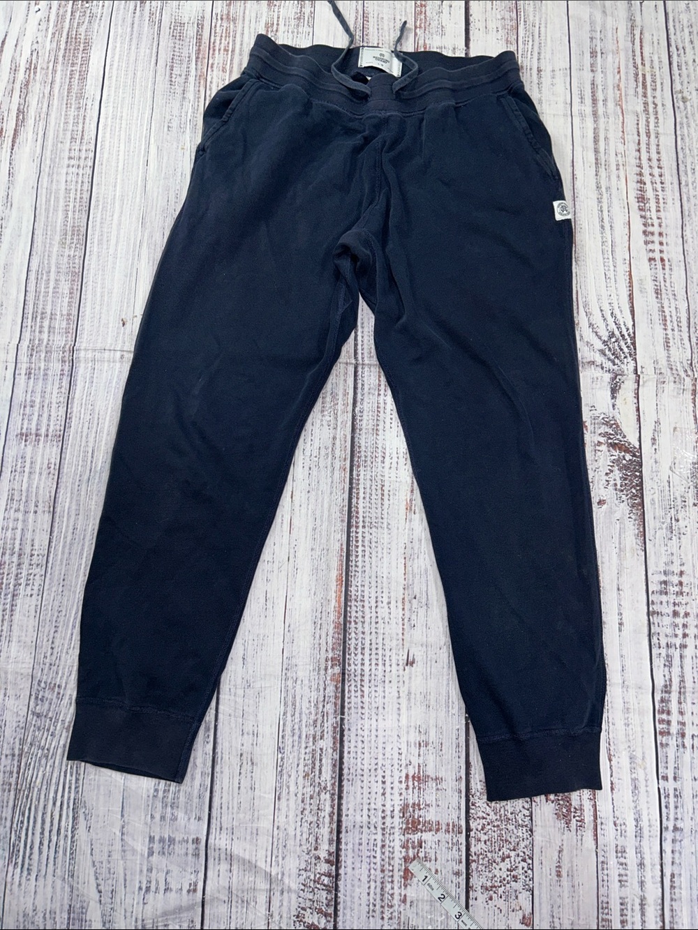 Reigning Champ Men’s Black Joggers with Drawstring Waist